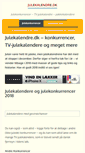Mobile Screenshot of julekalendre.dk